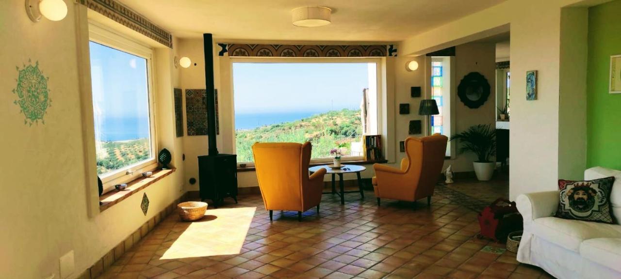 Villa Immersa In Oliveto Vista Mare Sciacca Exterior photo